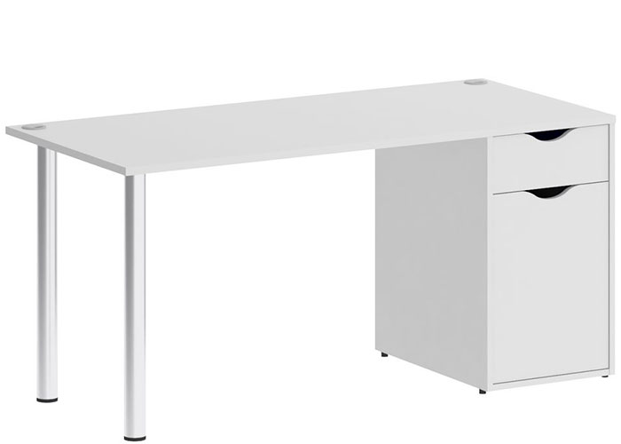 Стол Riva Home Office VR.SP-3-158.1 Silver