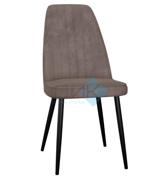 Кухонный стул DikLine 326 Black (микровелюр B)