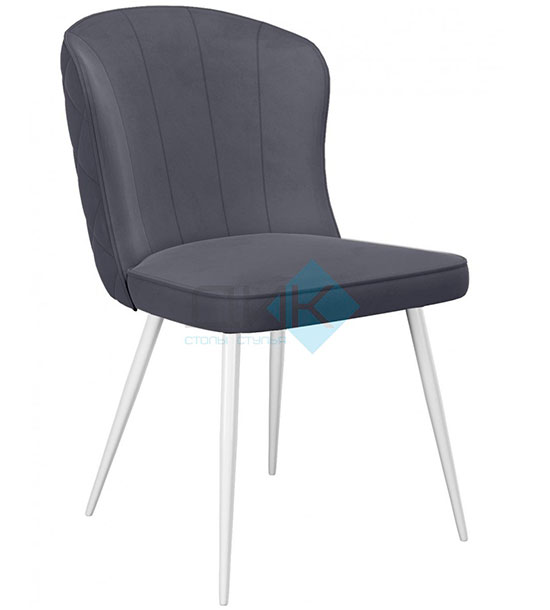 Кухонный стул DikLine 209 White (велюр В)