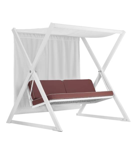 Качели садовые Сакура White