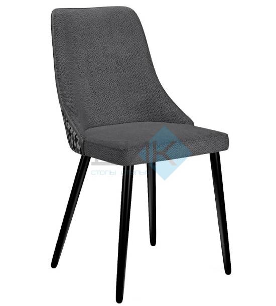 Кухонный стул DikLine 286 Black (микровелюр SB)