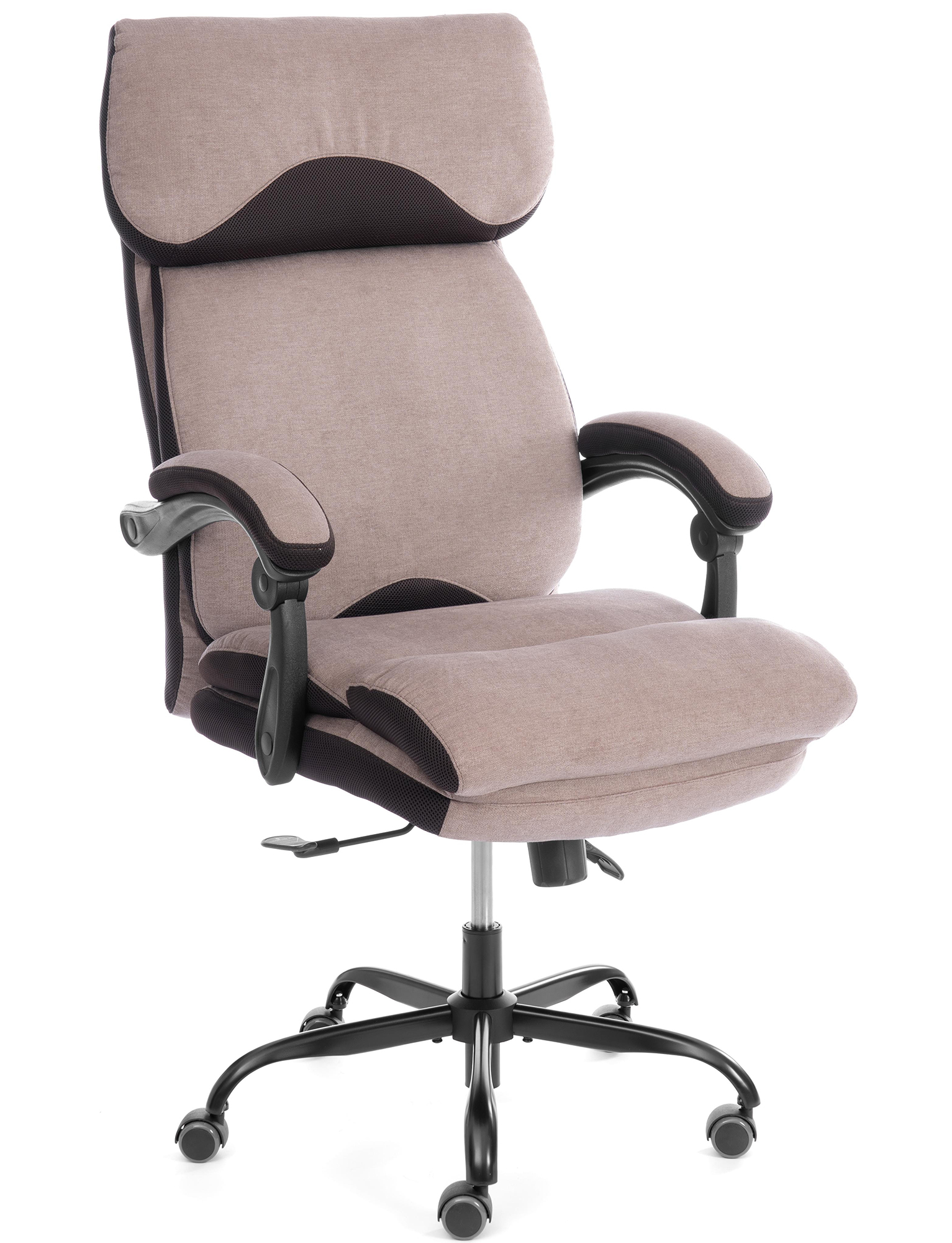 Офисное кресло Tetchair Chief Metalbl (велюр)