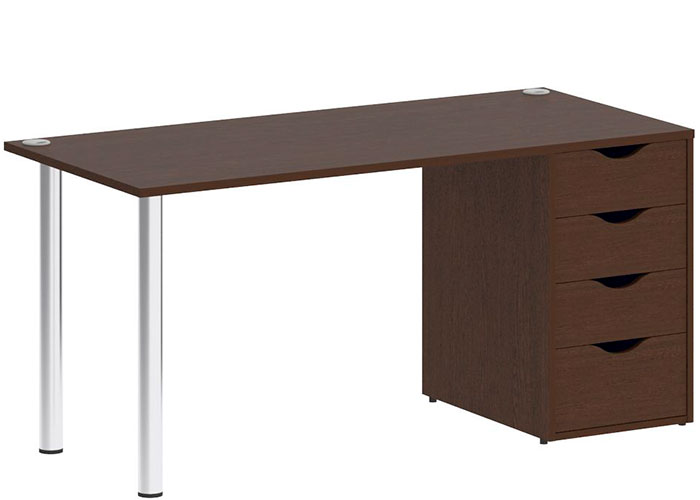 Стол Riva Home Office VR.SP-3-158.4 Silver