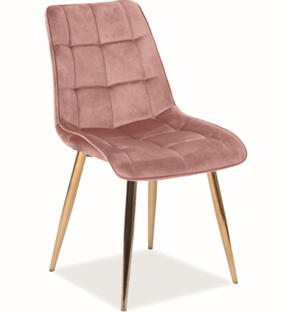 Кухонный стул Signal Chic Velvet Gold