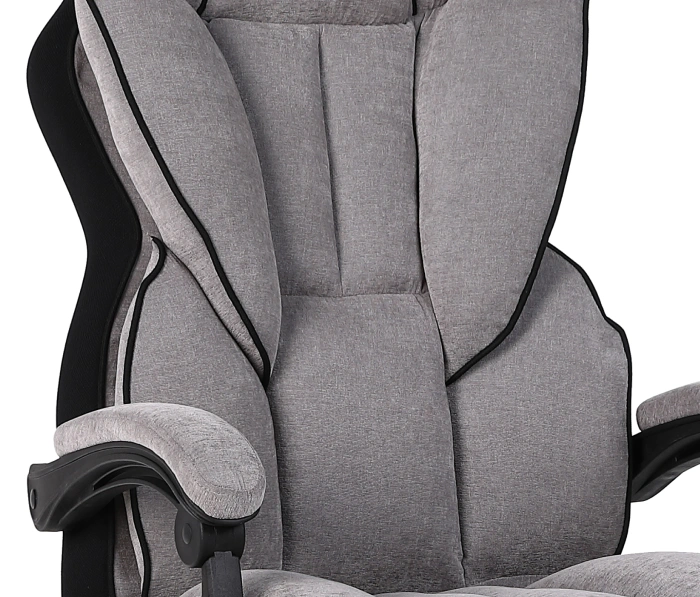 Kingstyle Pluffy Fabric Black, светло-серый
