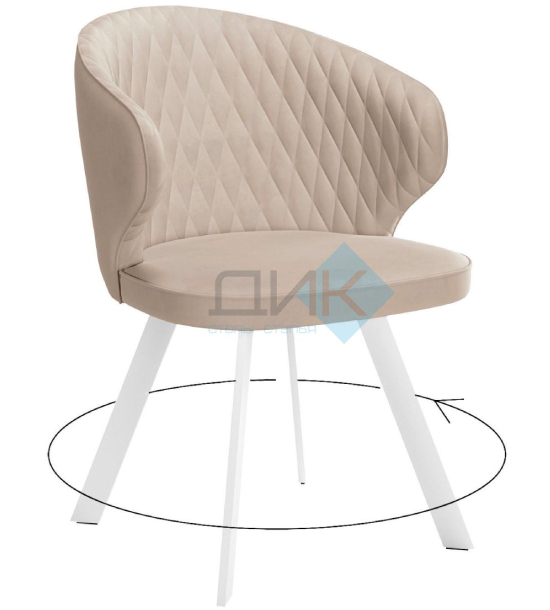 Кухонный стул DikLine 249 White