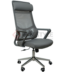 Офисное кресло «SitUp Aura Grey Chrome» купить в Минске • Гродно • Гомеле • Могилеве
