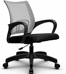 Офисное кресло «Metta SU-CS-9 PL (подл.106 / осн.005) (черное сиденье)» купить в Минске • Гродно • Гомеле • Могилеве
