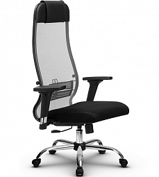 Офисное кресло «Metta SU-1-BK Комплект 18/2D CH (черное сиденье)» купить в Минске • Гродно • Гомеле • Могилеве