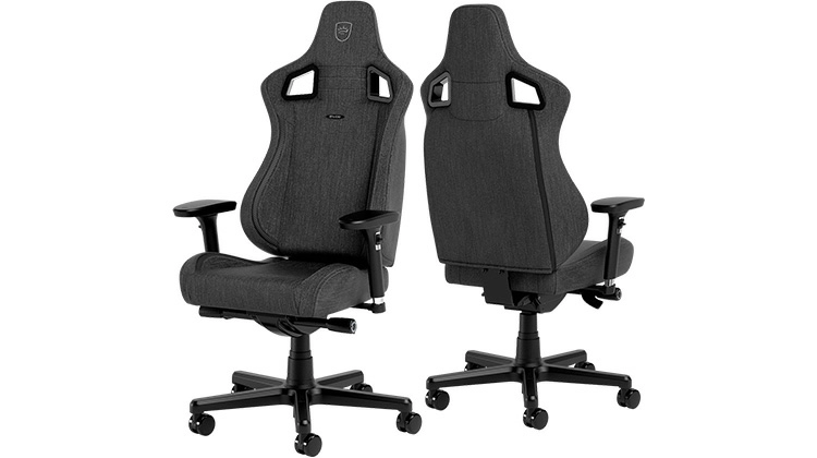 Офисное кресло «Noblechairs Epic Compact TX Fabric Anthracite» купить в Минске • Гродно • Гомеле • Могилеве