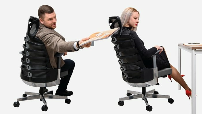 как устроено офисное кресло