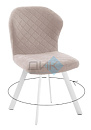 Офисное кресло «DikLine 339 White (микровелюр B)» купить в Минске • Гродно • Гомеле • Могилеве